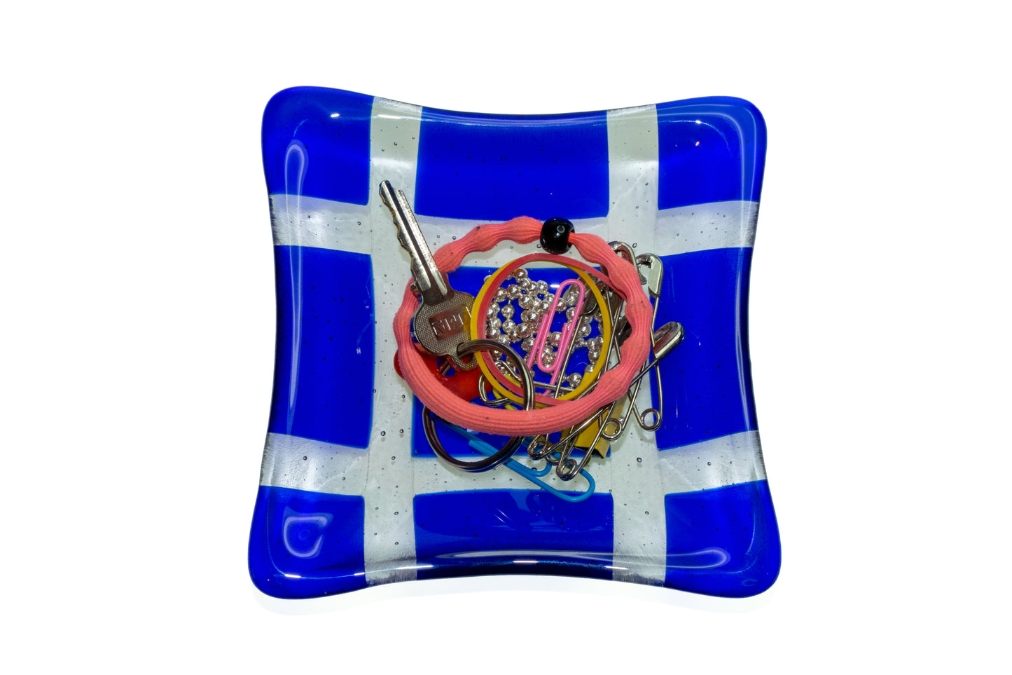 Square Glass Tray