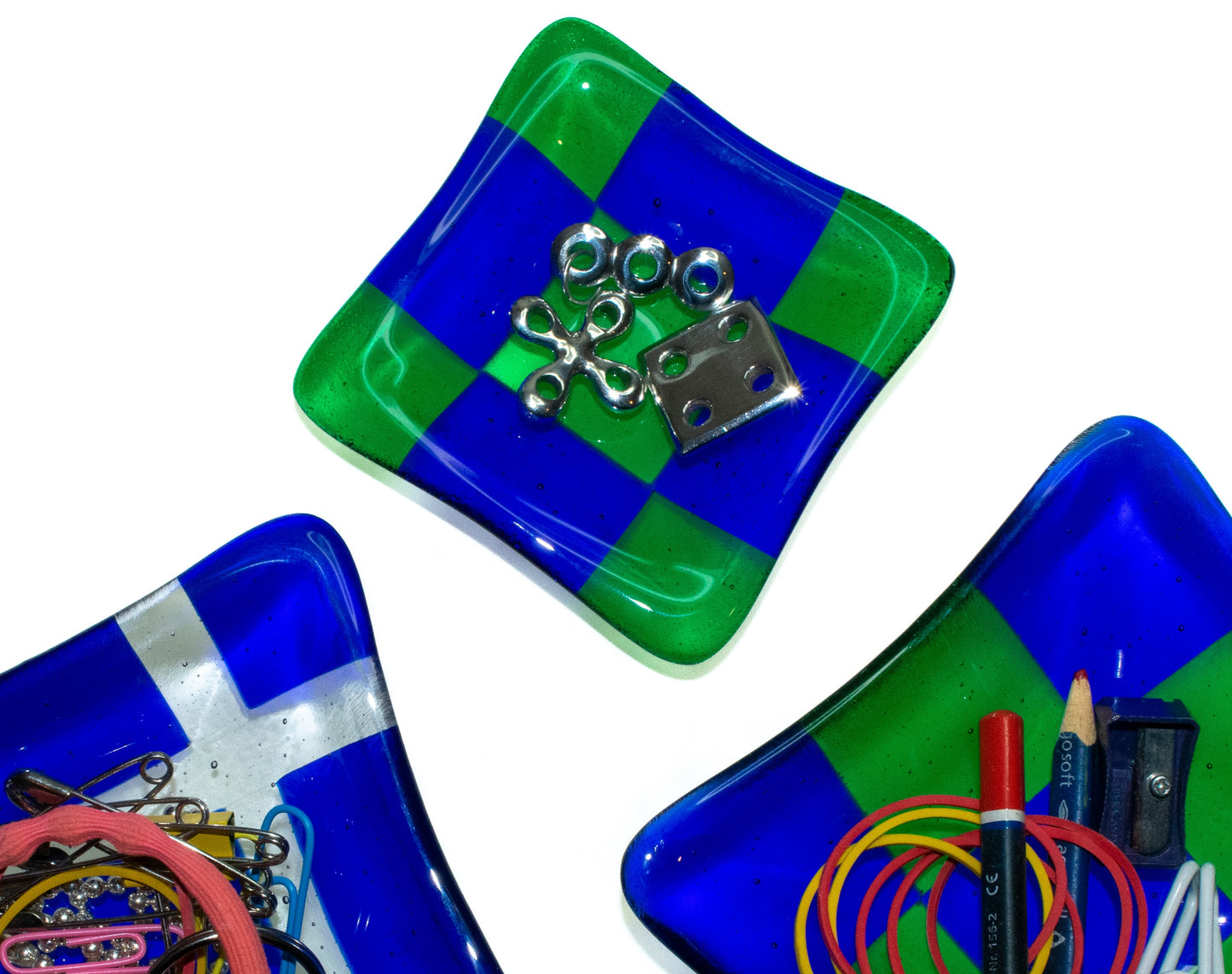 Mini Square Glass Tray